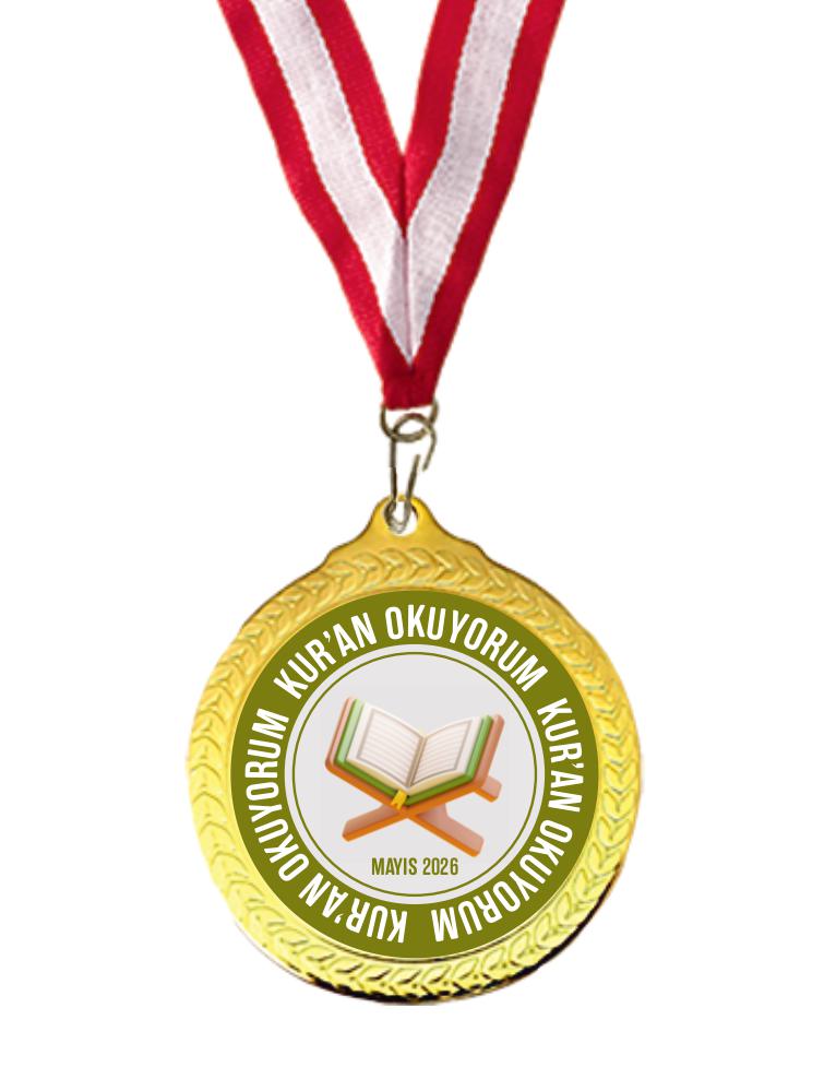 KUR'AN OKUYORUM MADALYASI