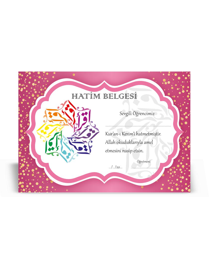 HATİM BELGESİ